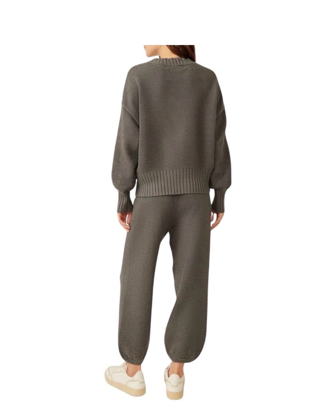 *NWT* 
Free People Charcoal Knit Cardigan & Pants Set - Picture 11 of 16